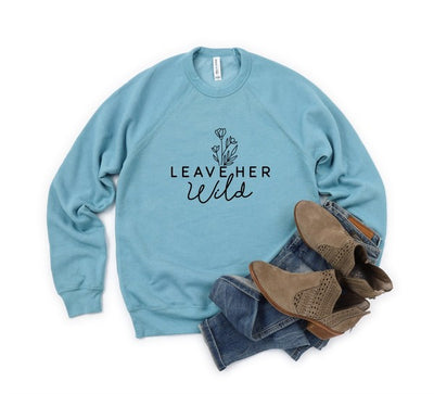 Leave Her Wild Crewneck Sweatshirt