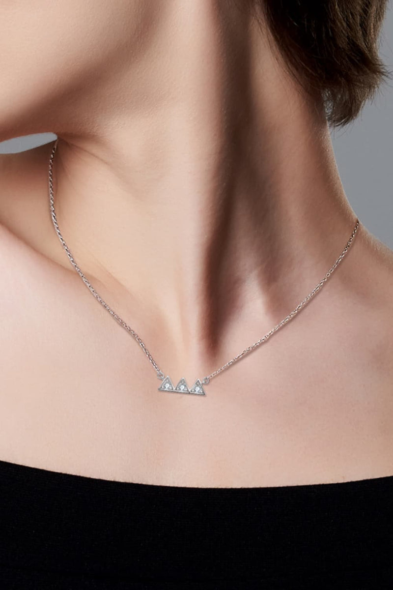 Triangle 925 Sterling Silver Necklace